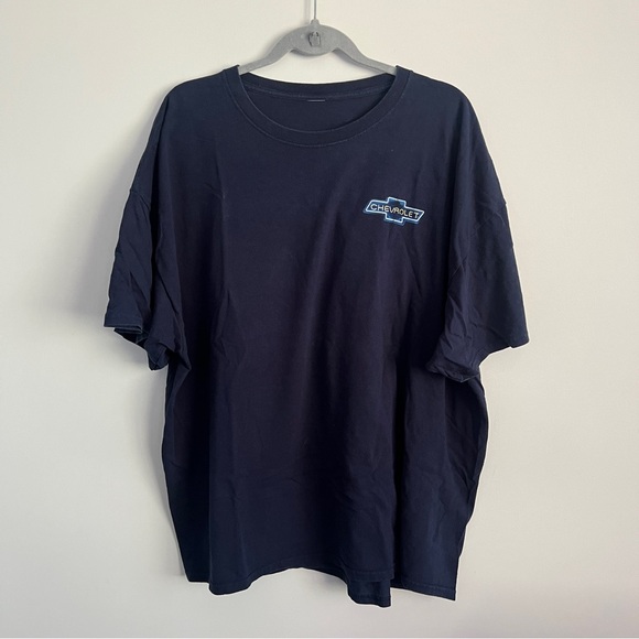 chevrolet Other - Chevrolet Let The Good Times Roll Vintage Drive In Station T-Shirt Navy Blue